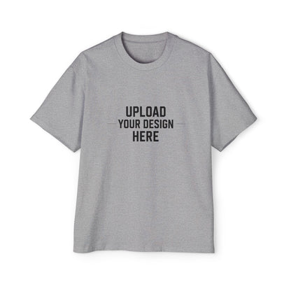 Oversized Men’s Tee – Custom Heavy Cotton Crewneck