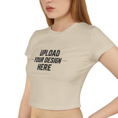 Custom Women's Crop Tee