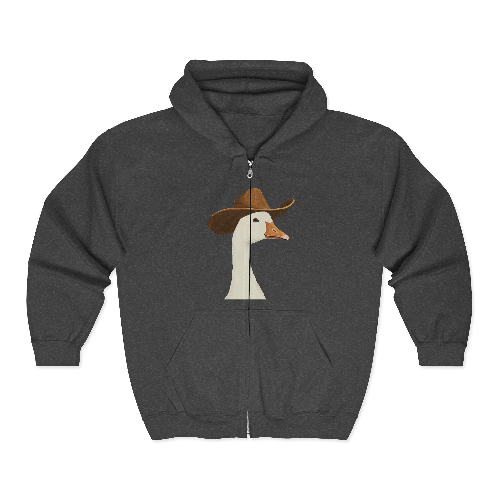 Cowboy Goose Zip Hoodie