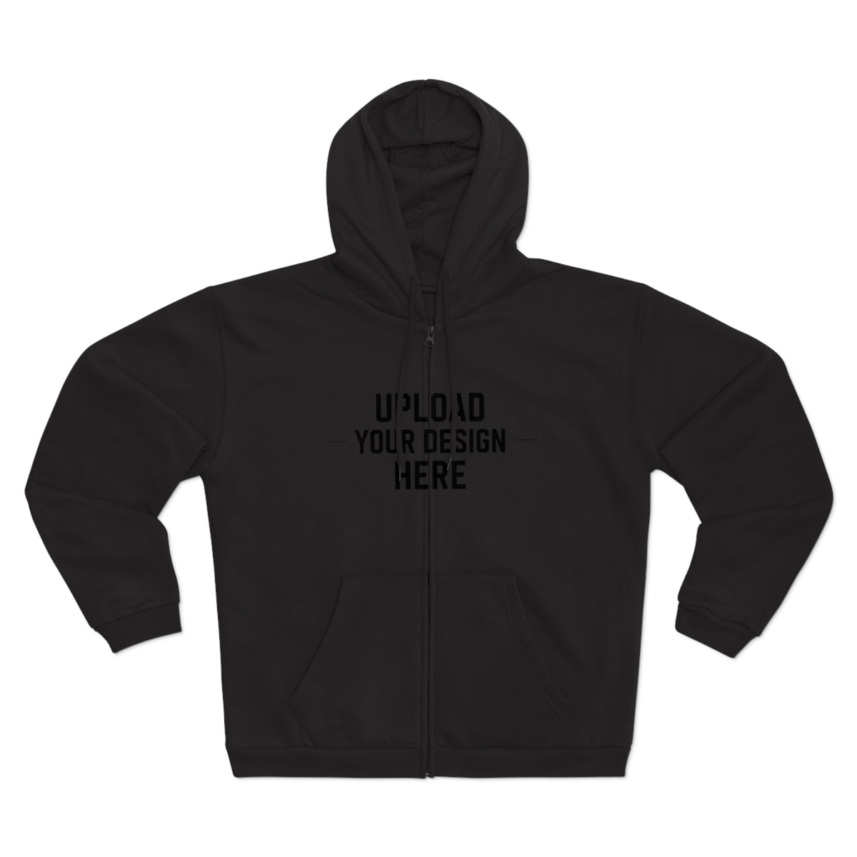 Unisex Hooded Zip Sweatshirt