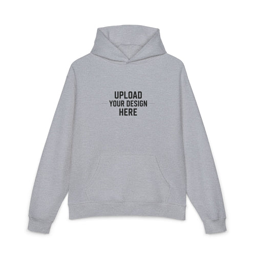 Relaxed Hoodie — Minimal Black Graphic Hoodie with Subtle Text