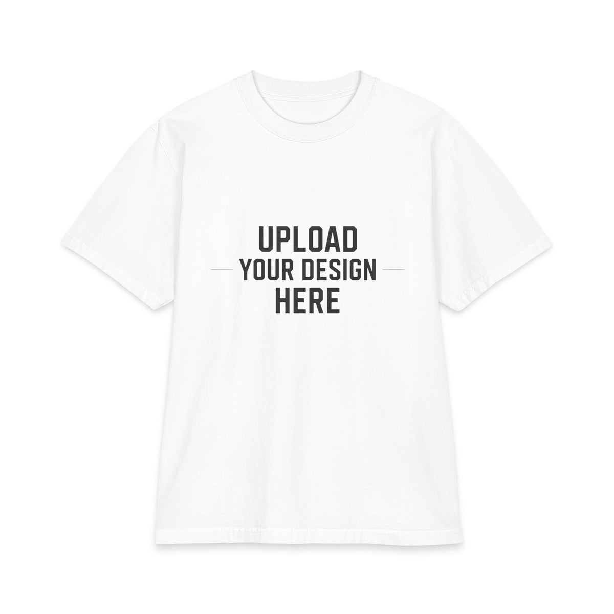 Heavyweight T-Shirt — Custom Classic Tee