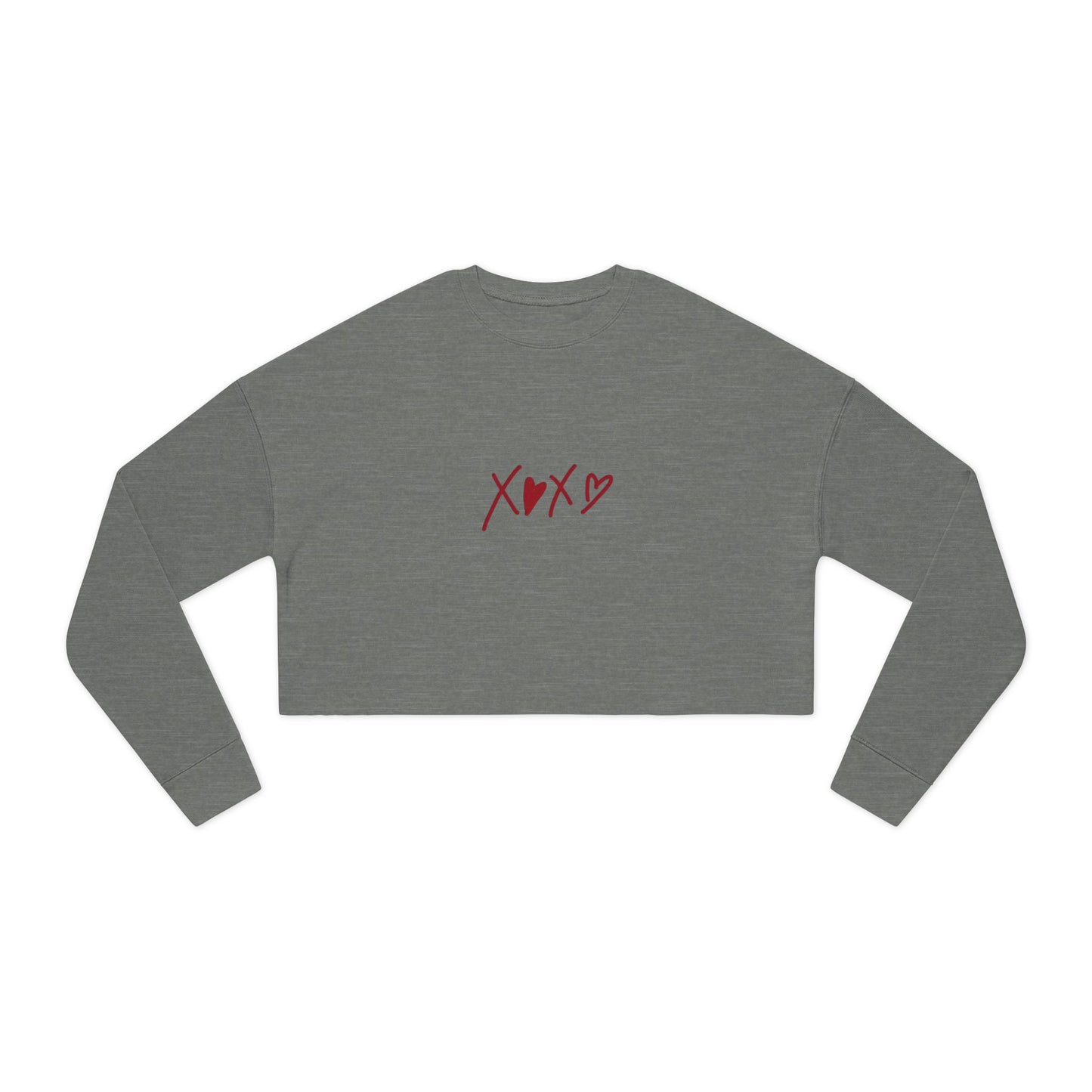 XOXO Cropped Sweatshirt