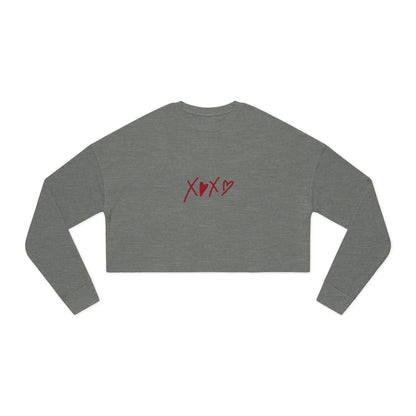 XOXO Cropped Sweatshirt