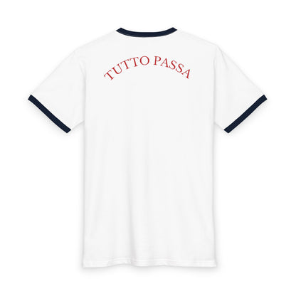 Tutto Passa Ringer Tee — Vintage Italian T-Shirt