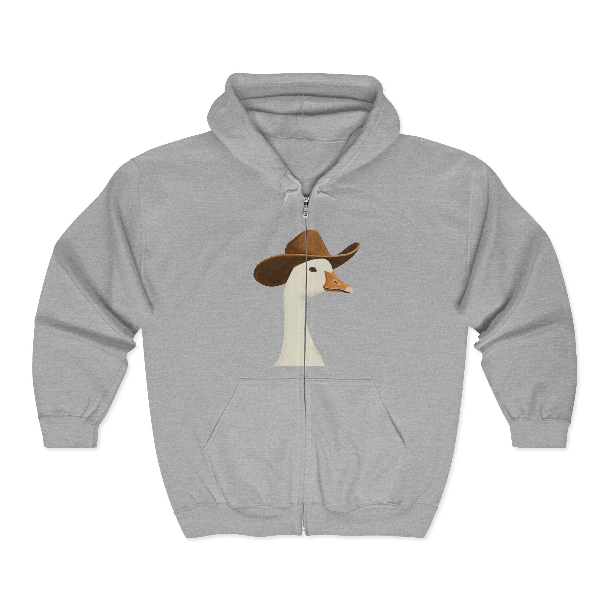 Cowboy Goose Zip Hoodie
