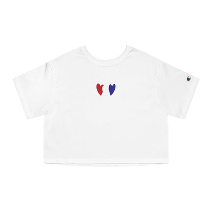 Cropped T-Shirt — French Heart