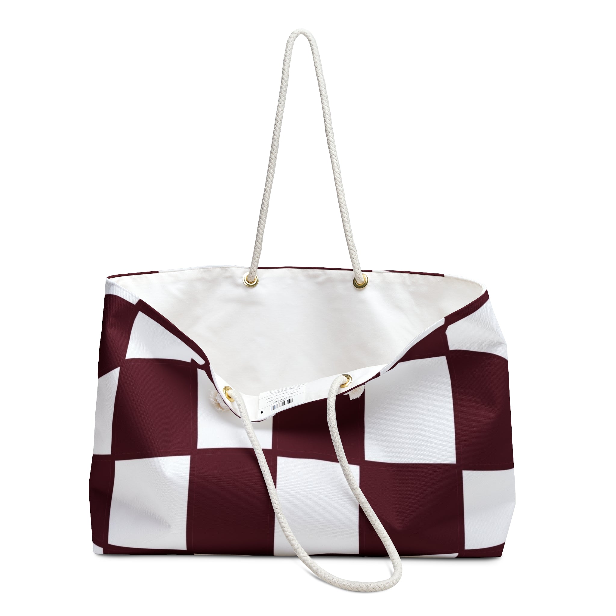 Checkerboard Bag.