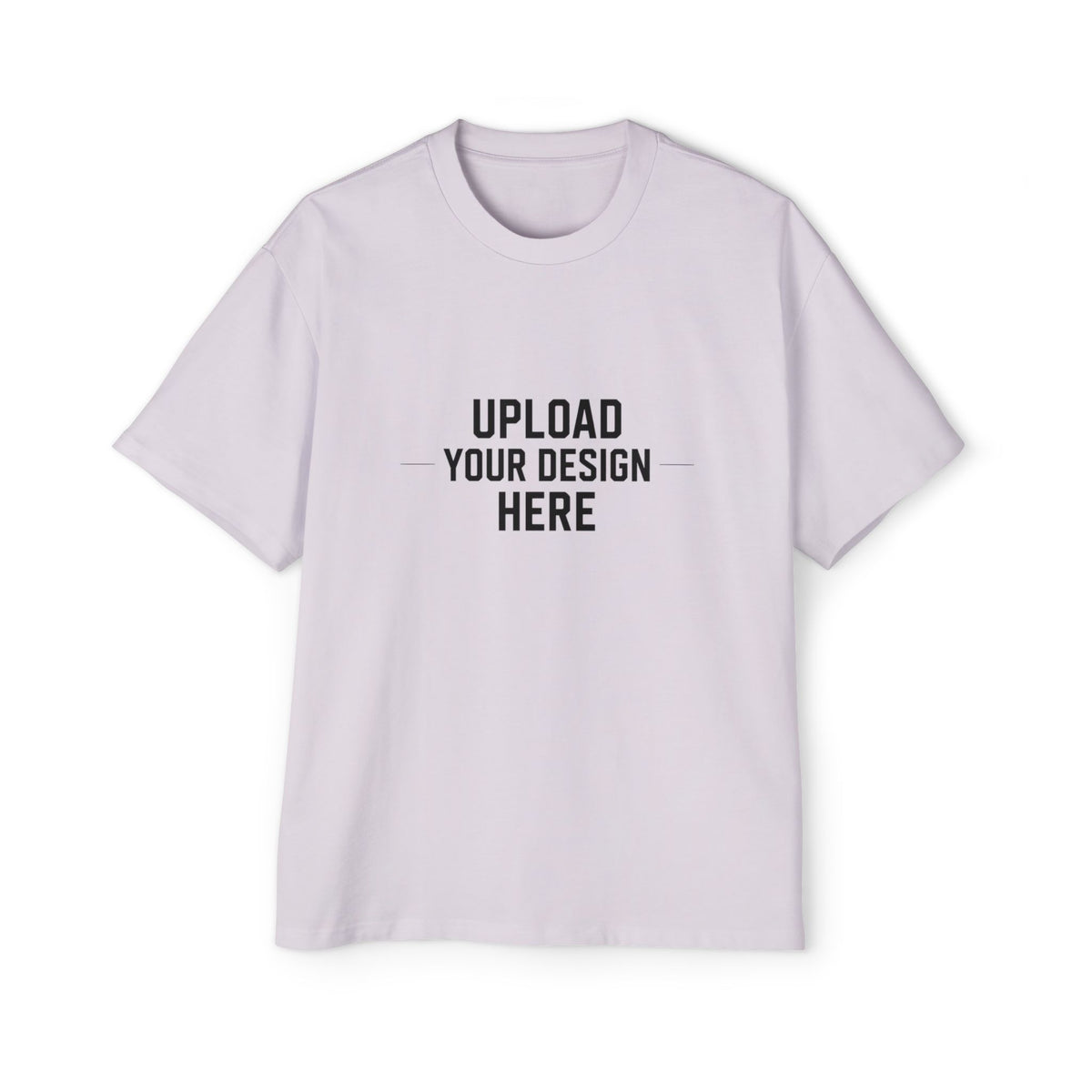 Oversized Men’s Tee – Custom Heavy Cotton Crewneck
