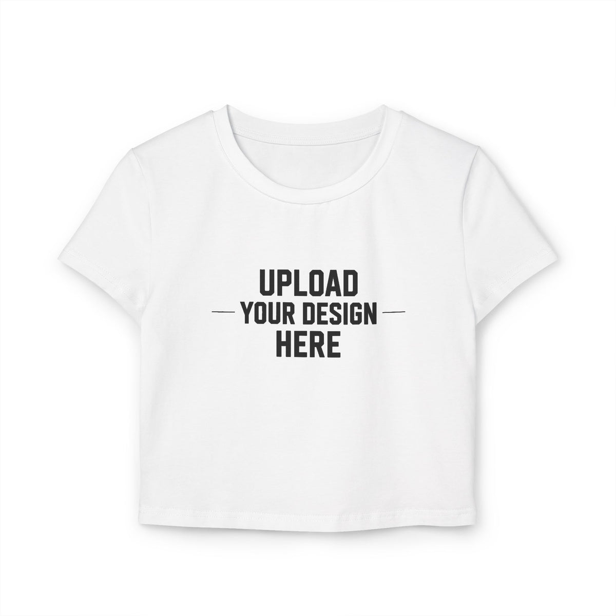 Custom Women's Crop Tee