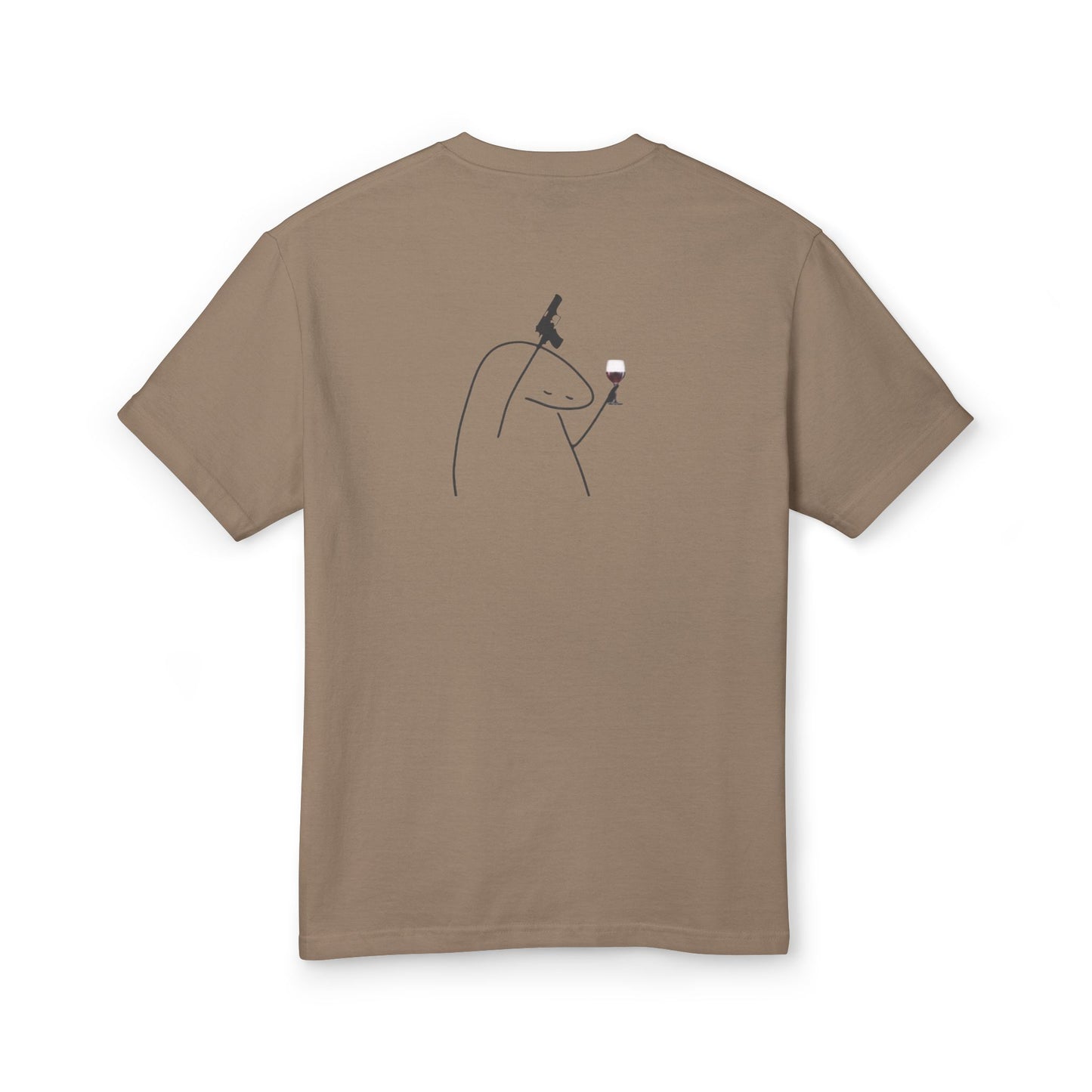 Minimalist Wine Bunny Tee