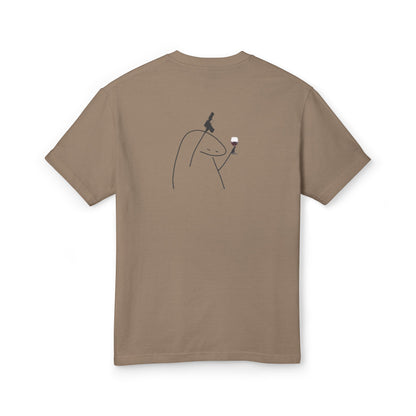 Minimalist Wine Bunny Tee