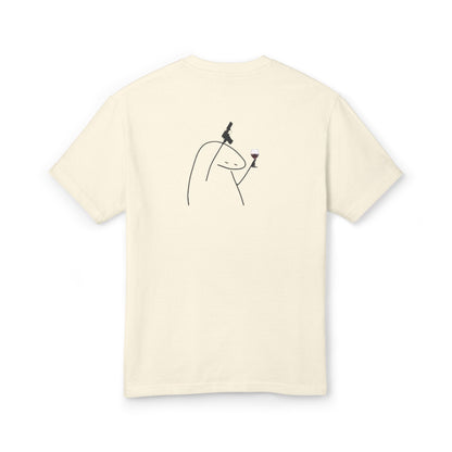 Minimalist Wine Bunny Tee