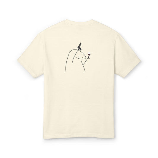 Minimalist Wine Bunny Tee