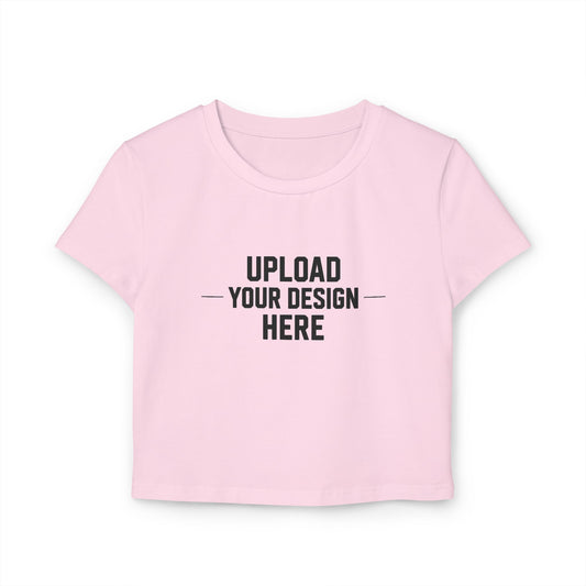 Custom Women's Crop Tee