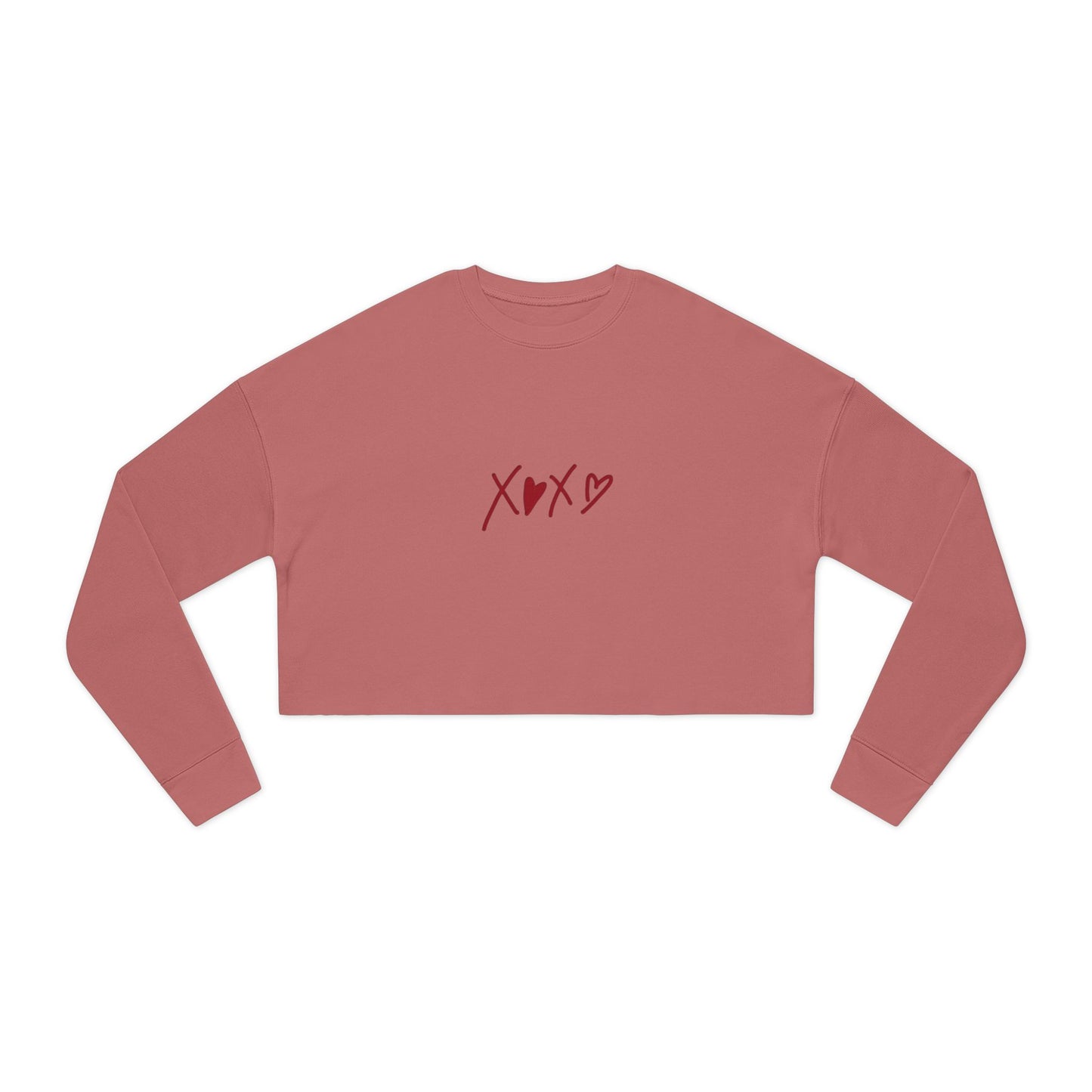 XOXO Cropped Sweatshirt