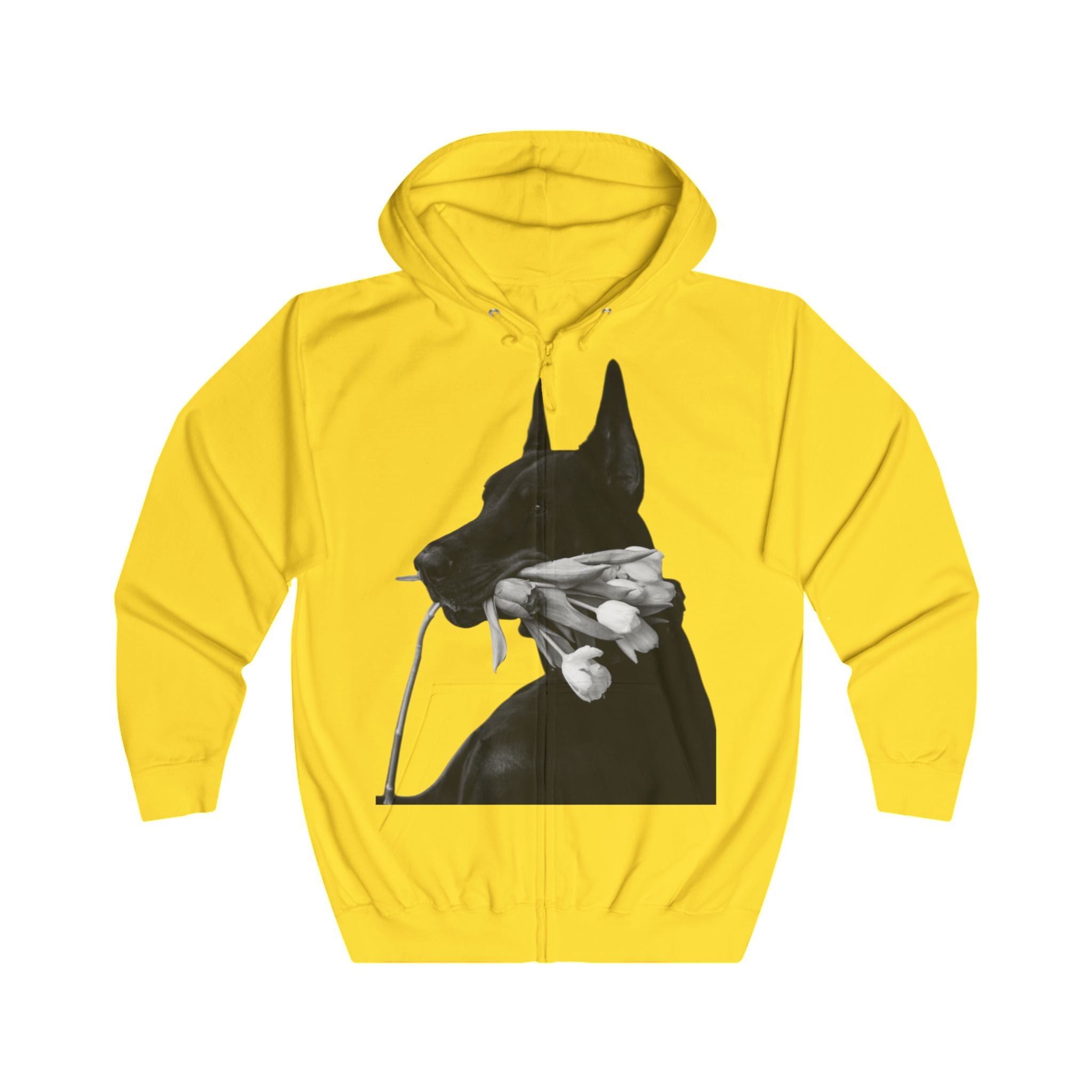 Doberman Zip Hoodie