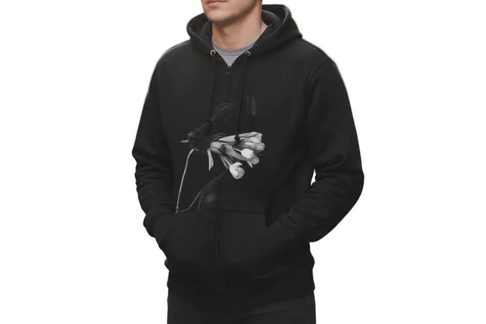 Doberman Zip Hoodie