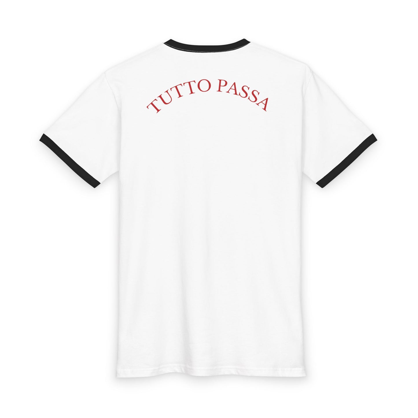 Tutto Passa Ringer Tee — Vintage Italian T-Shirt