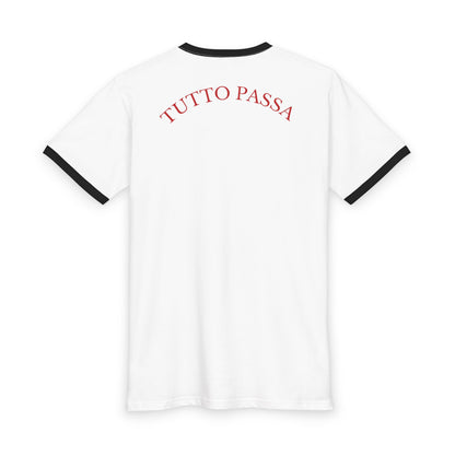 Tutto Passa Ringer Tee — Vintage Italian T-Shirt
