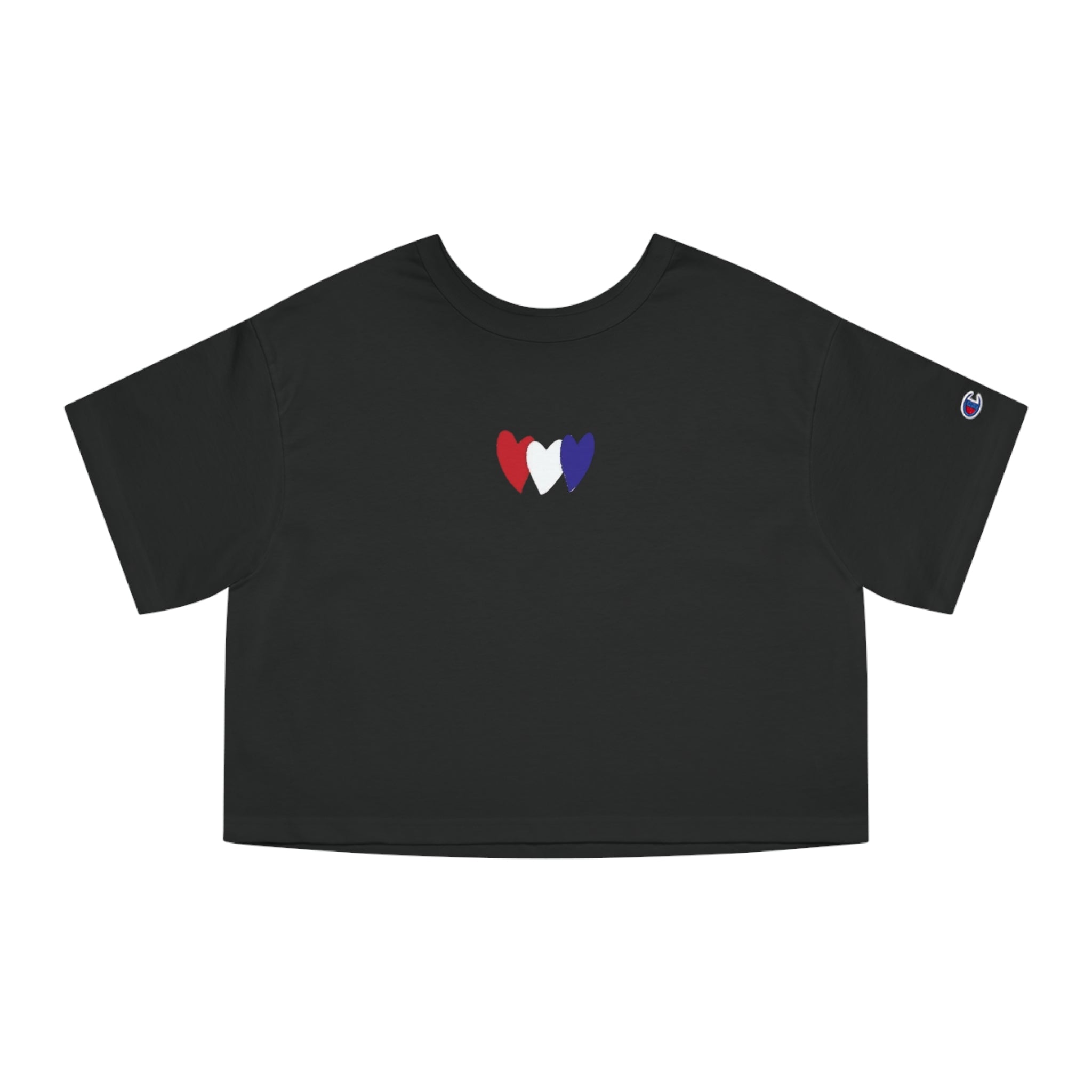 Cropped T-Shirt — French Heart