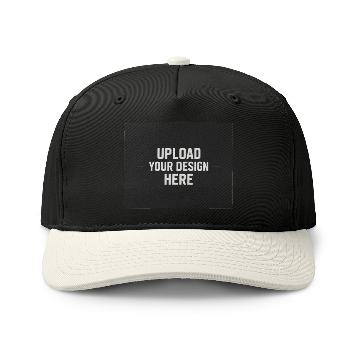 Two-Tone Trucker Cap — Custom Patch Hat