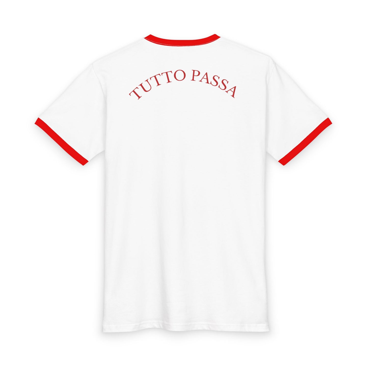 Tutto Passa Ringer Tee — Vintage Italian T-Shirt