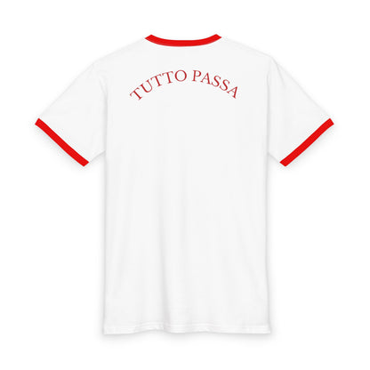 Tutto Passa Ringer Tee — Vintage Italian T-Shirt