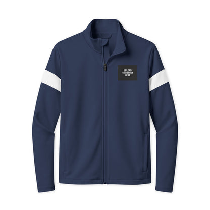 Full-Zip Travel Jacket — Custom Chest Patch