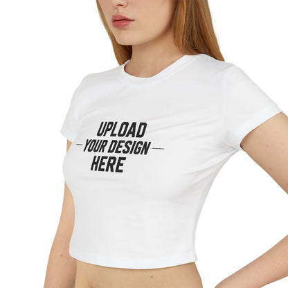 Custom Women's Crop Tee