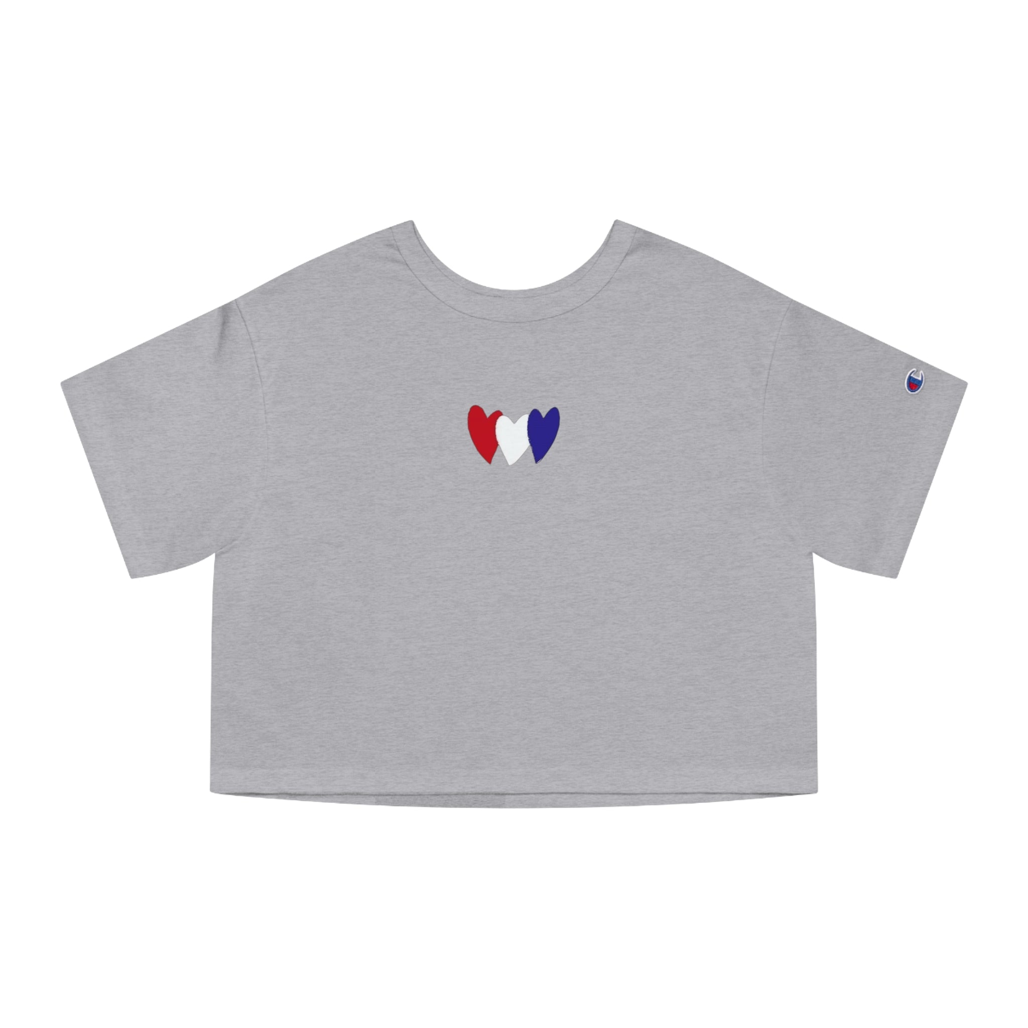 Cropped T-Shirt — French Heart