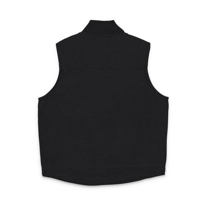 Washed Duck Cloth Vest (Embroidery)