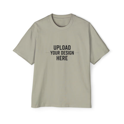 Oversized Men’s Tee – Custom Heavy Cotton Crewneck