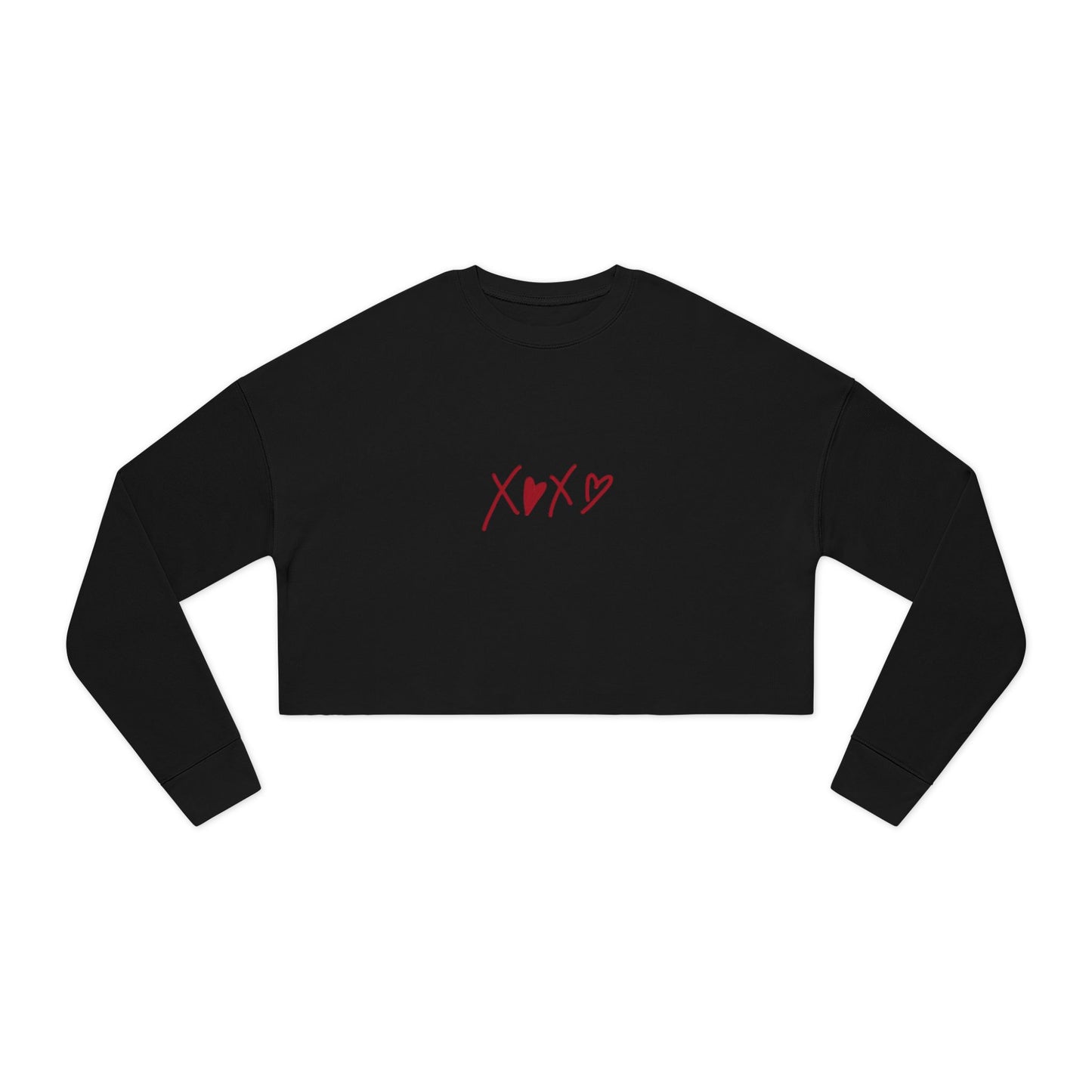 XOXO Cropped Sweatshirt