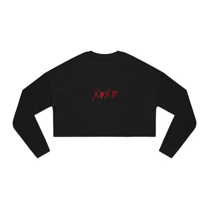 XOXO Cropped Sweatshirt