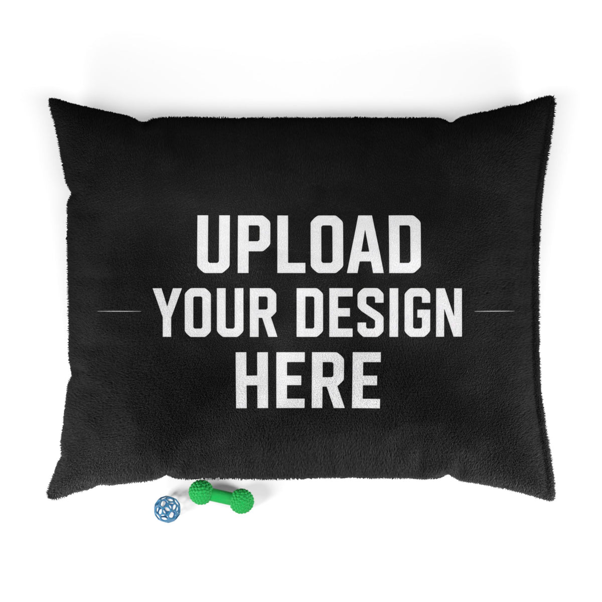 Custom Plush Pet Bed – Personalise Dog & Cat Cushion