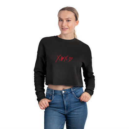 XOXO Cropped Sweatshirt