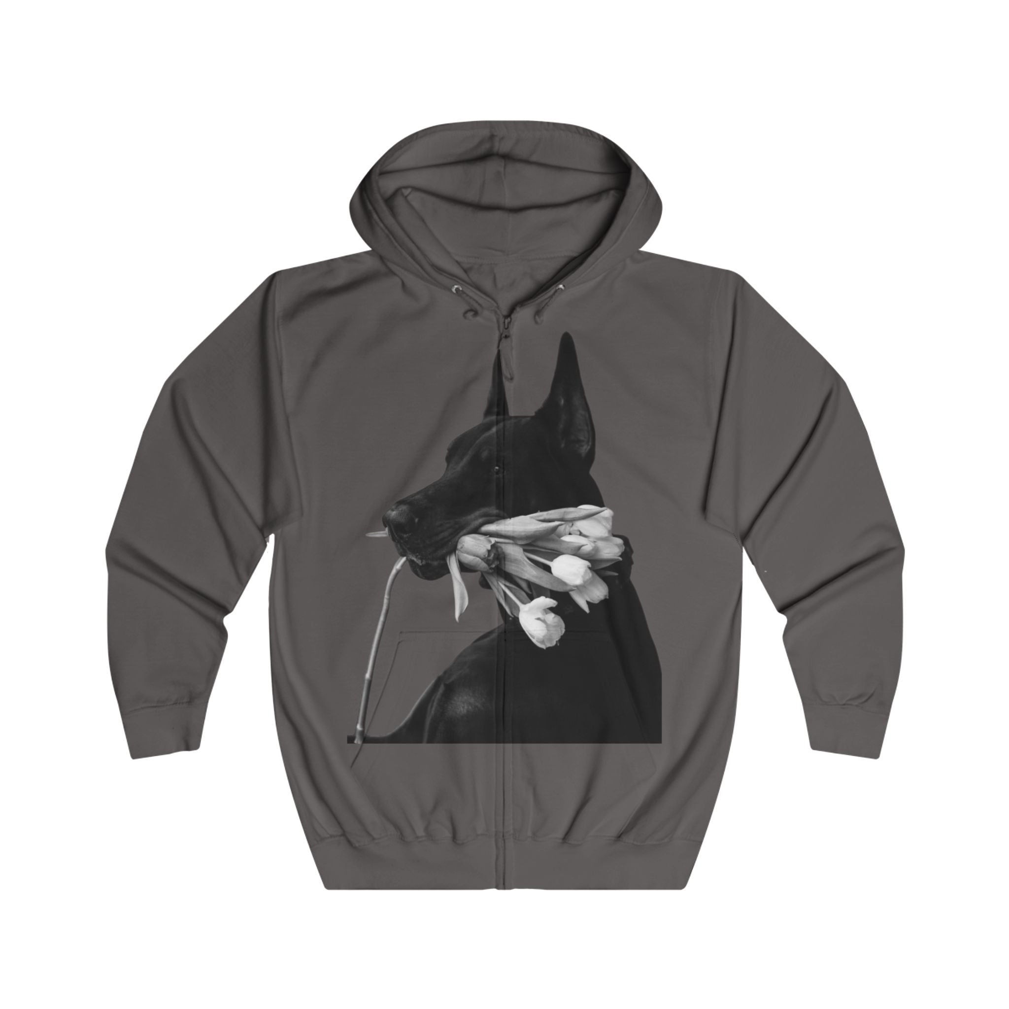 Doberman Zip Hoodie