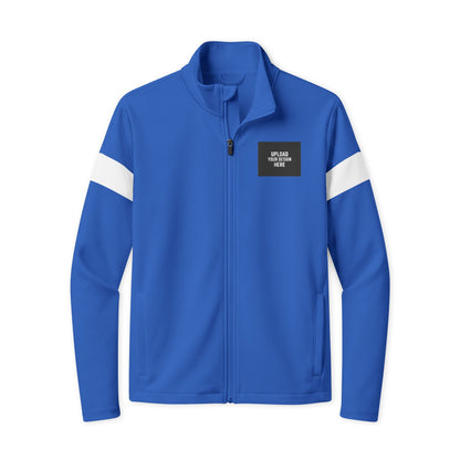 Full-Zip Travel Jacket — Custom Chest Patch