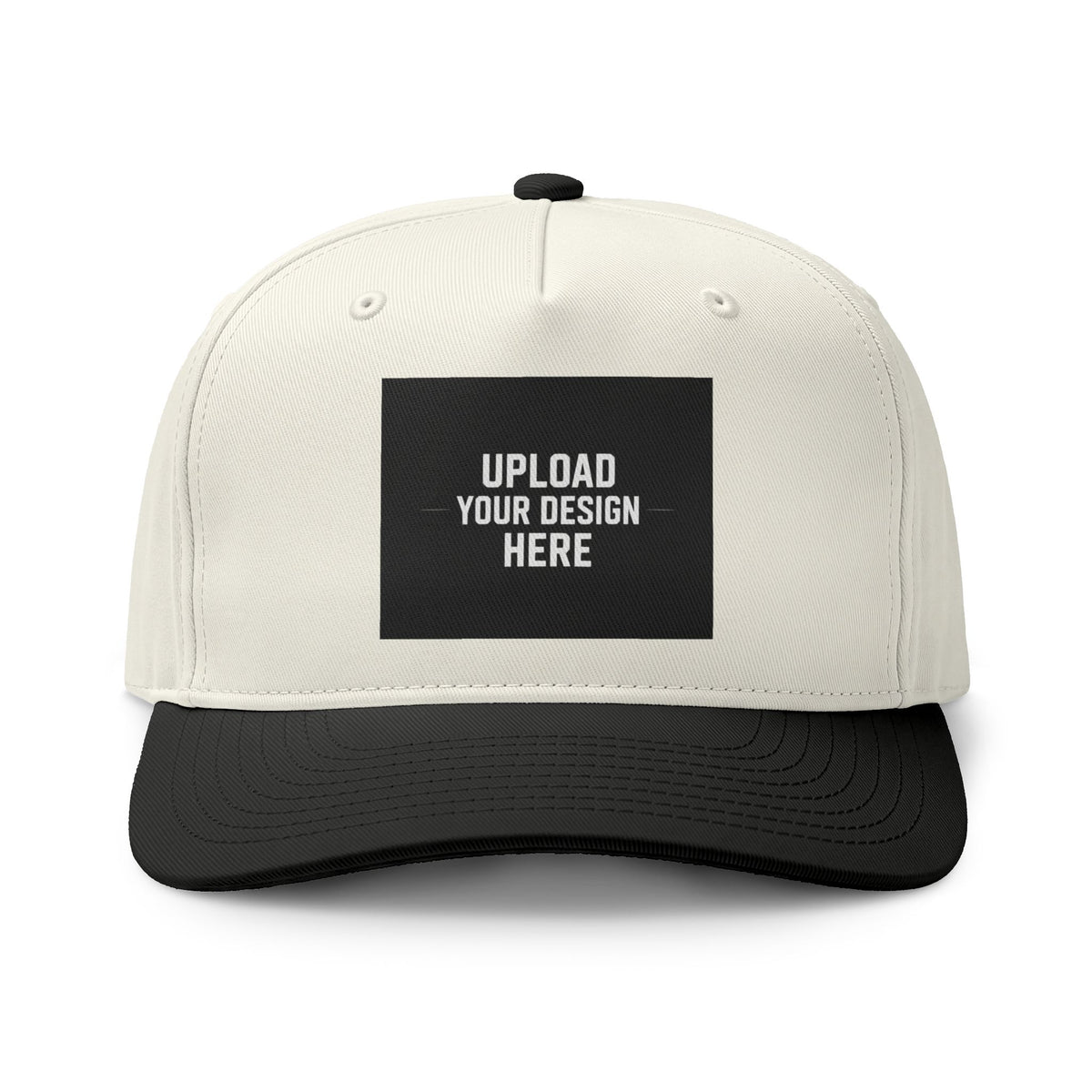 Two-Tone Trucker Cap — Custom Patch Hat