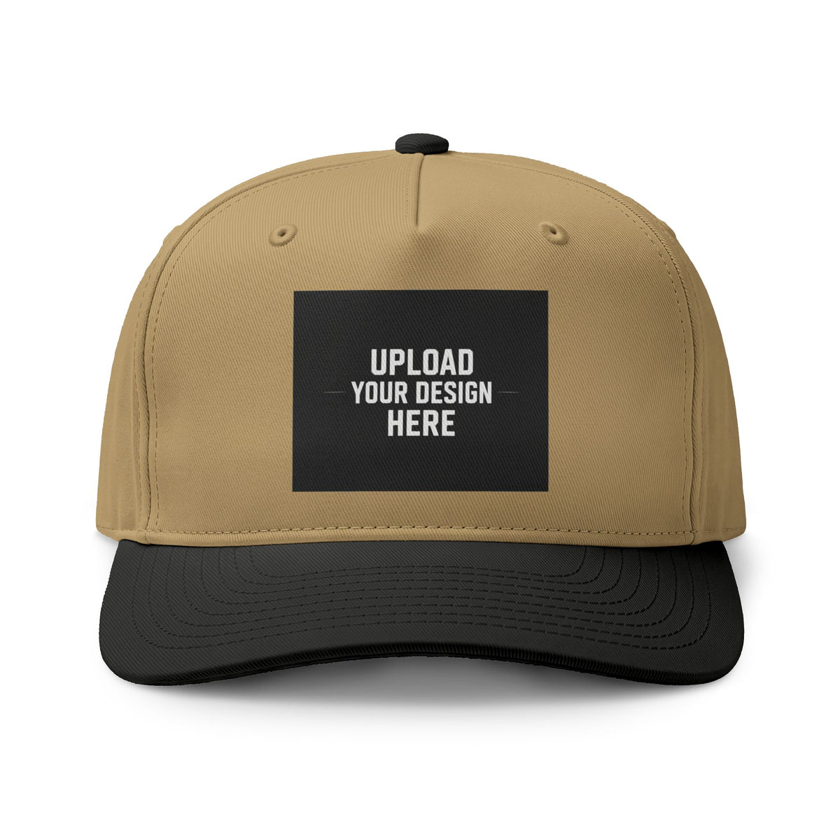 Two-Tone Trucker Cap — Custom Patch Hat