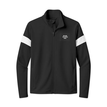 Full-Zip Travel Jacket — Custom Chest Patch