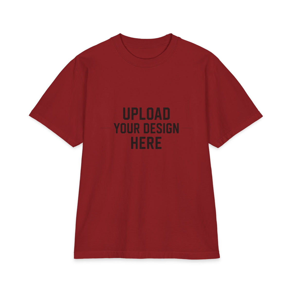 Heavyweight T-Shirt — Custom Classic Tee