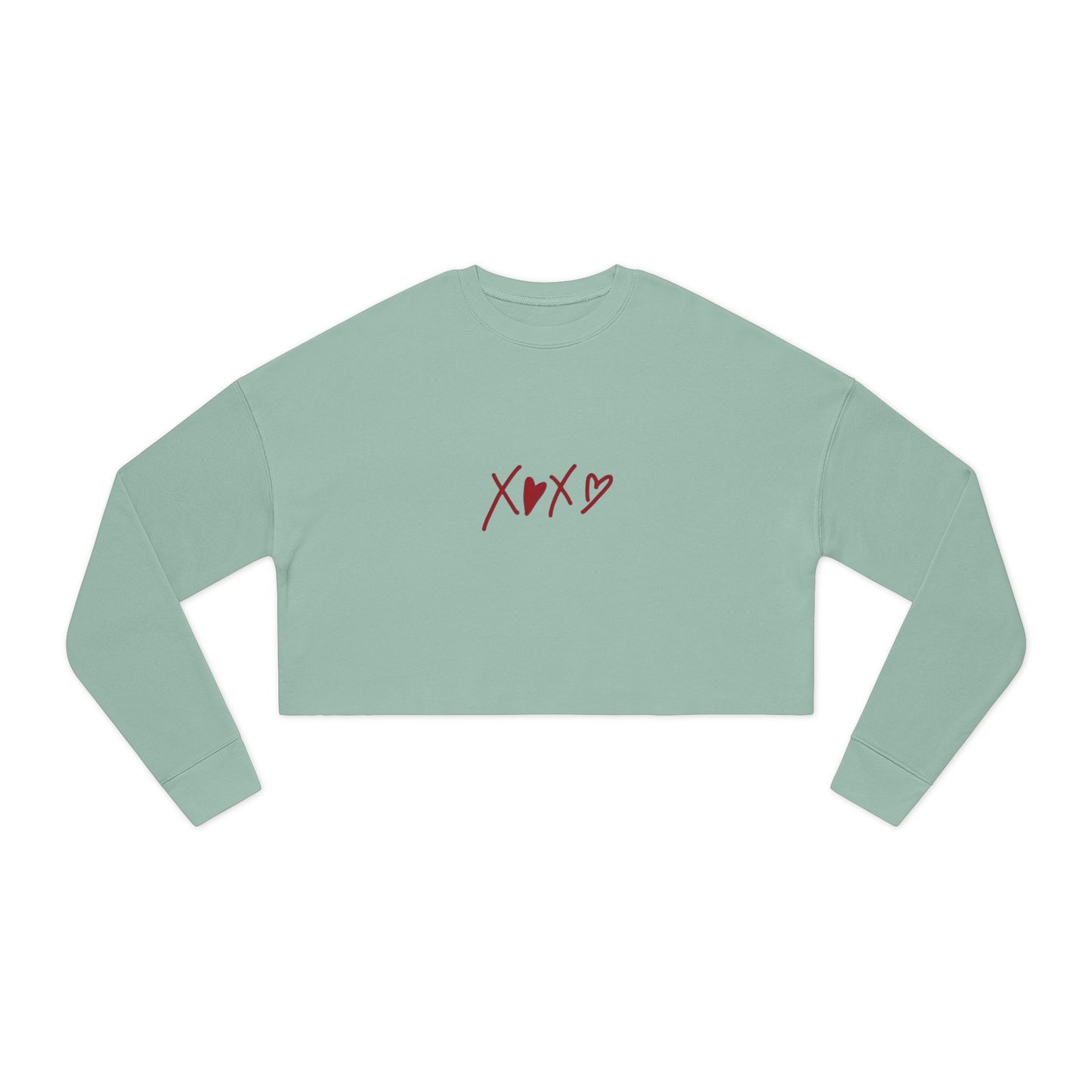 XOXO Cropped Sweatshirt