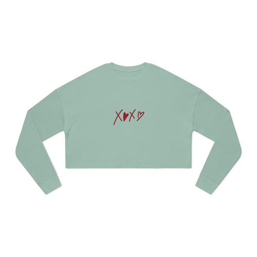 XOXO Cropped Sweatshirt