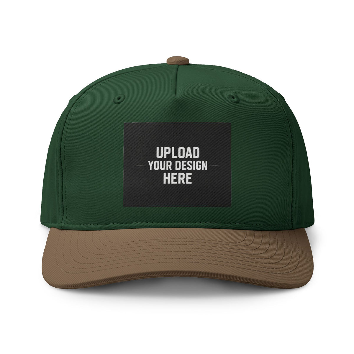 Two-Tone Trucker Cap — Custom Patch Hat