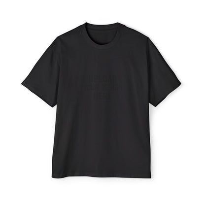 Oversized Men’s Tee – Custom Heavy Cotton Crewneck