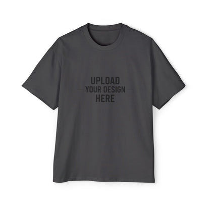 Oversized Men’s Tee – Custom Heavy Cotton Crewneck
