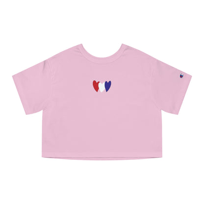 Cropped T-Shirt — French Heart