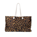 Leopard Print Weekender Bag